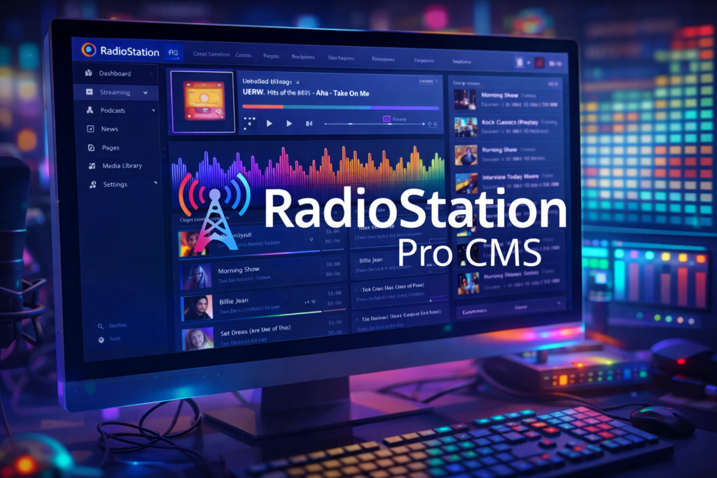 RadioStation Pro CMS