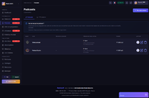 Admin Prodcasts - Radiostation Pro CMS